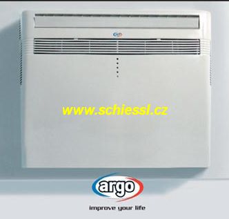 více o produktu - Argo XFETTO 235 HP H20, vodou chlazená kompaktní klimatizace, tepelné čerpadlo, vodní výměník, Argoclima